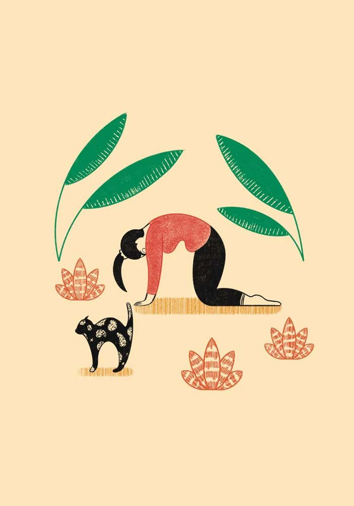 Yoga Cat Cow by Nicole Marra - Image 8