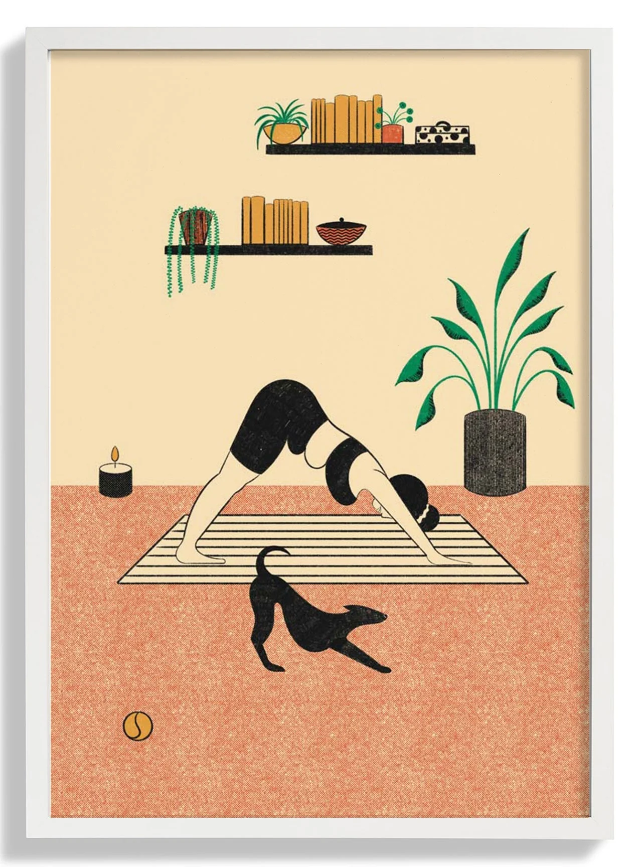 Yoga Downward Dog by Nicole Marra - Image 5