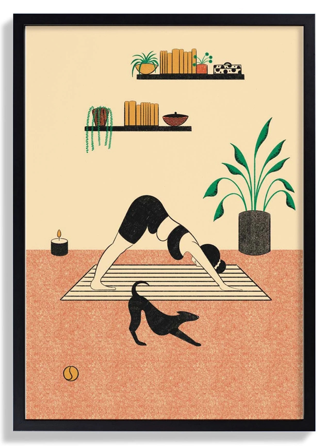 Yoga Downward Dog by Nicole Marra - Image 6