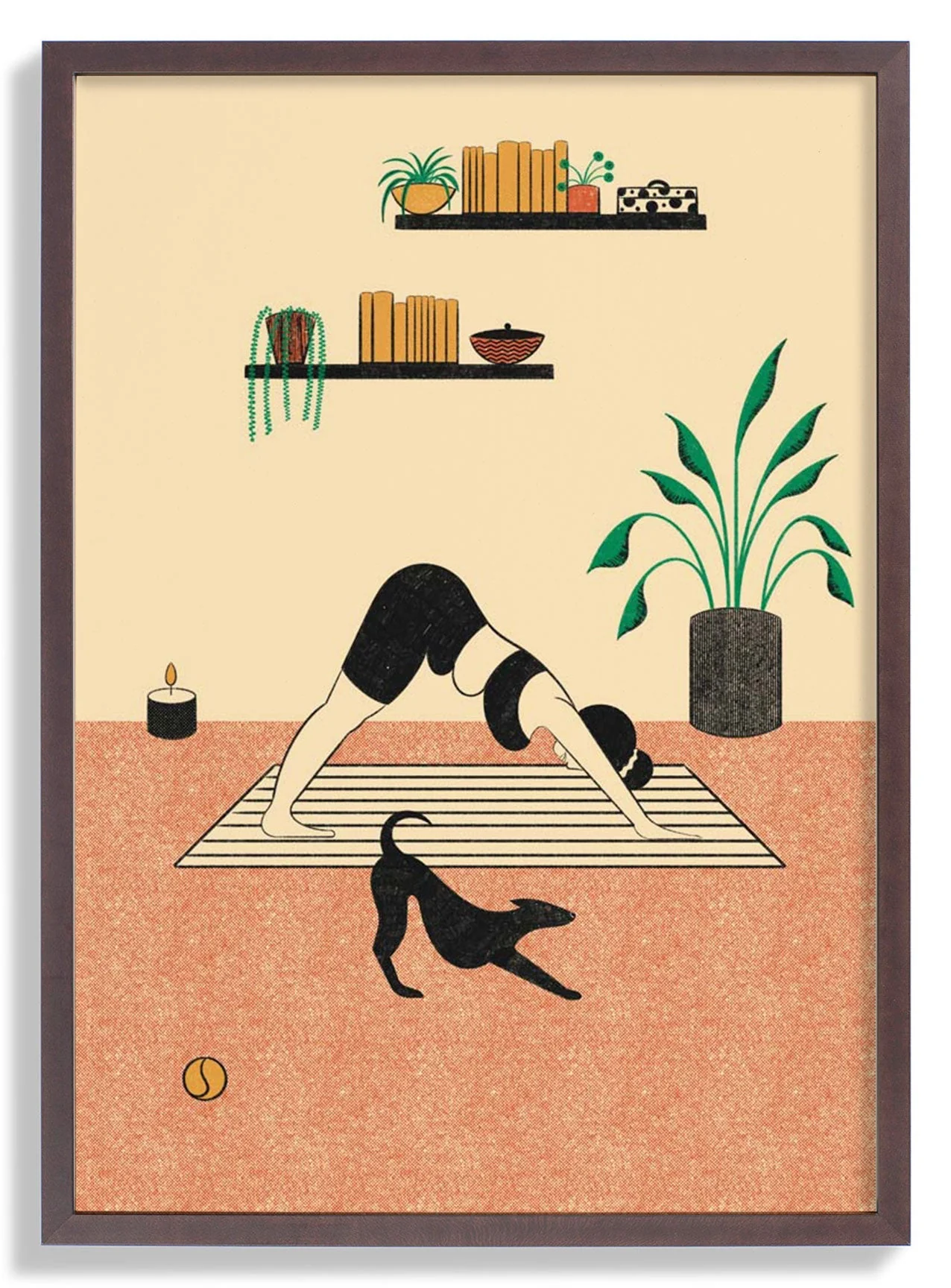 Yoga Downward Dog by Nicole Marra - Image 7