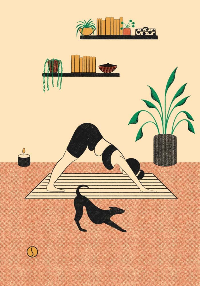 Yoga Downward Dog by Nicole Marra - Image 8