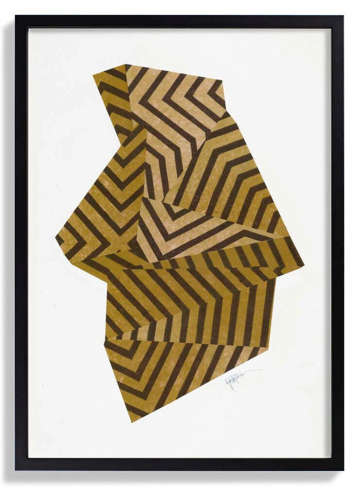 Zen Stone IV. (ochre version) by Paulina Vårregn - Image 6