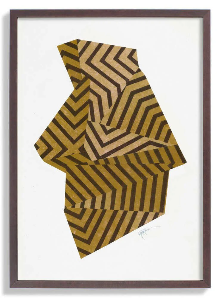Zen Stone IV. (ochre version) by Paulina Vårregn - Image 7