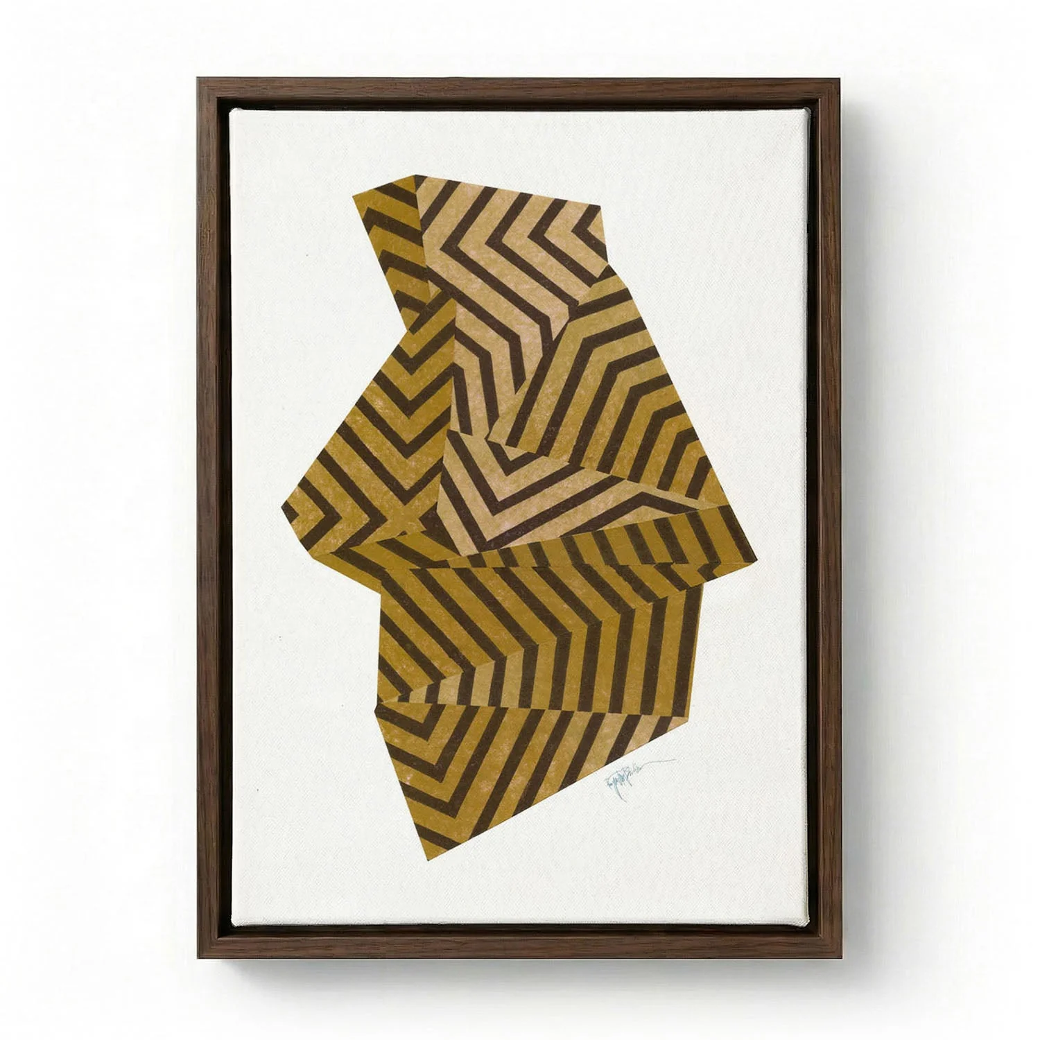 Zen Stone IV. (ochre version) by Paulina Vårregn - Image 6