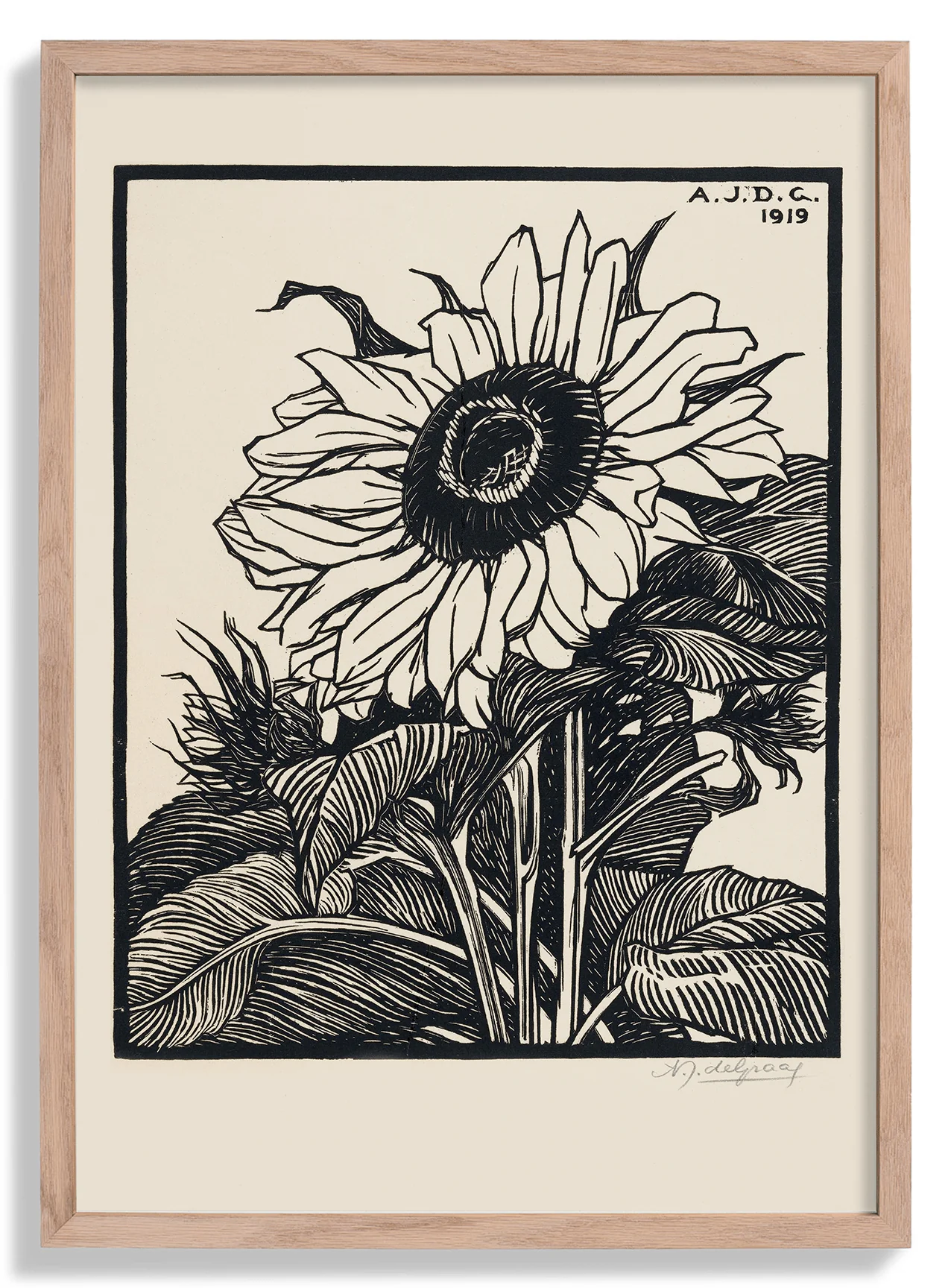 Zonnebloem by Julie de Graag