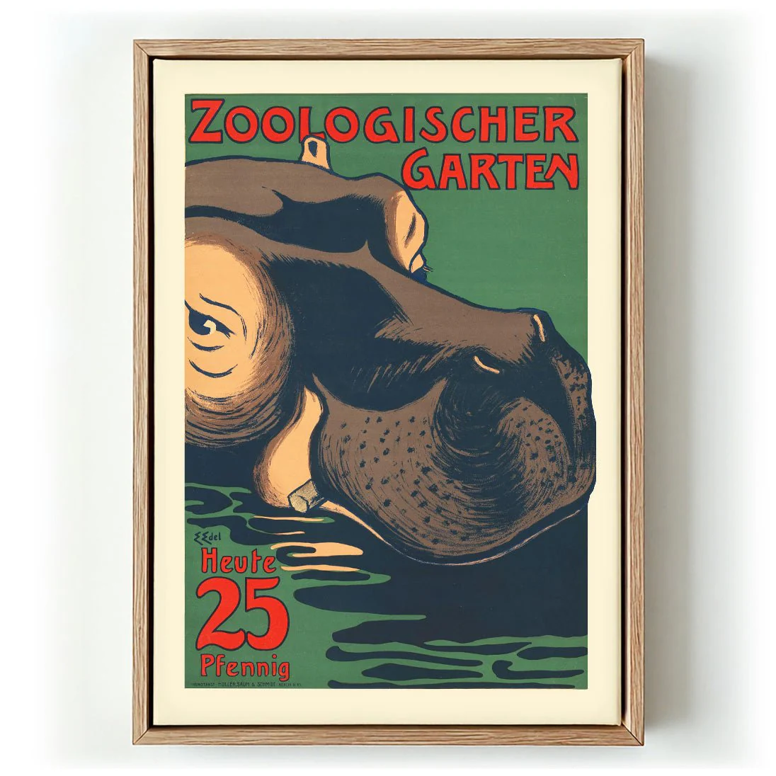 Zoologischer Garten Hippo by Garten